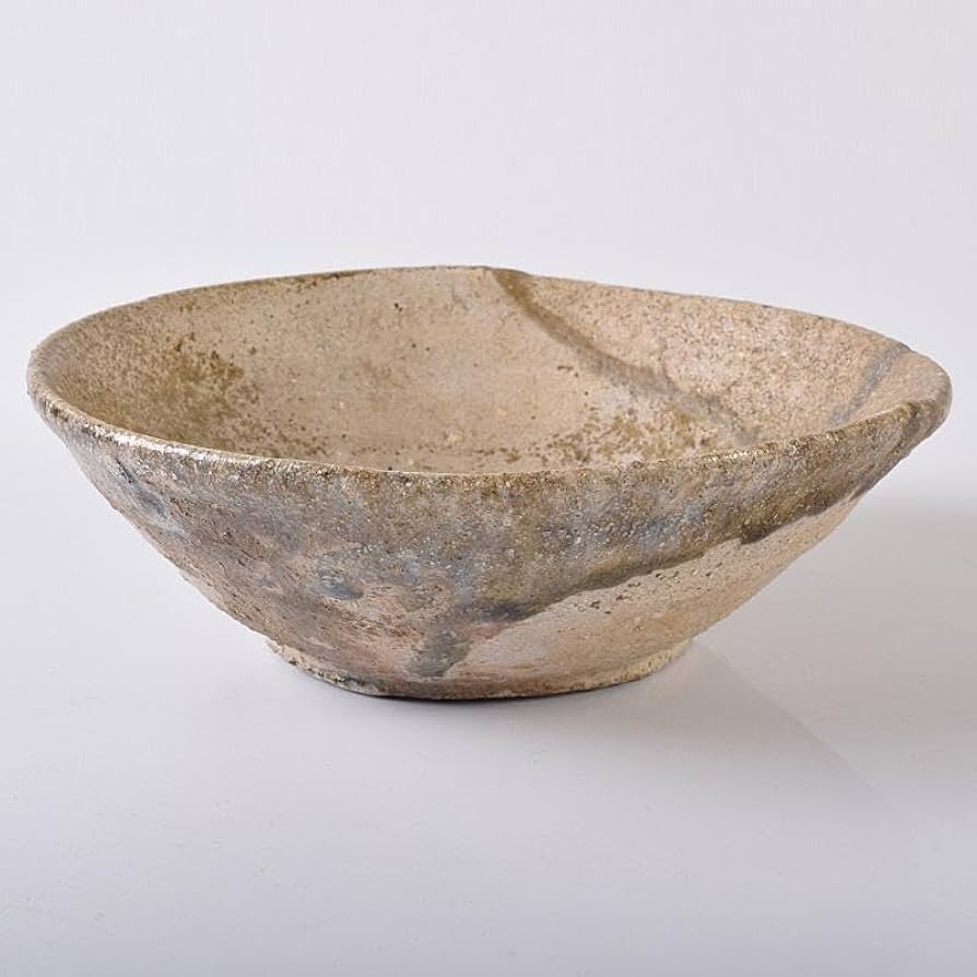 茶道具　尾張古窯出土　自然釉　平茶碗　平安鎌倉時代　時代箱付　C　R8211 51oI+HFxoML._UF894,1000_QL80_.jpg